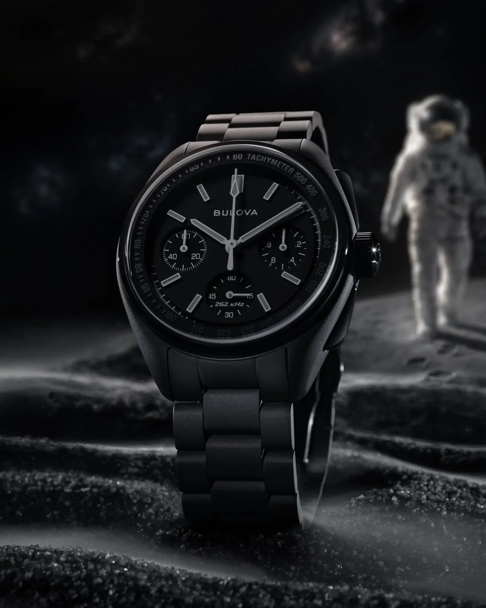 Bulova Lunar Pilot Black Hole 98A335