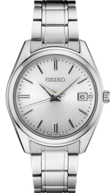 Seiko Silver Stainless Steel Case SUR633