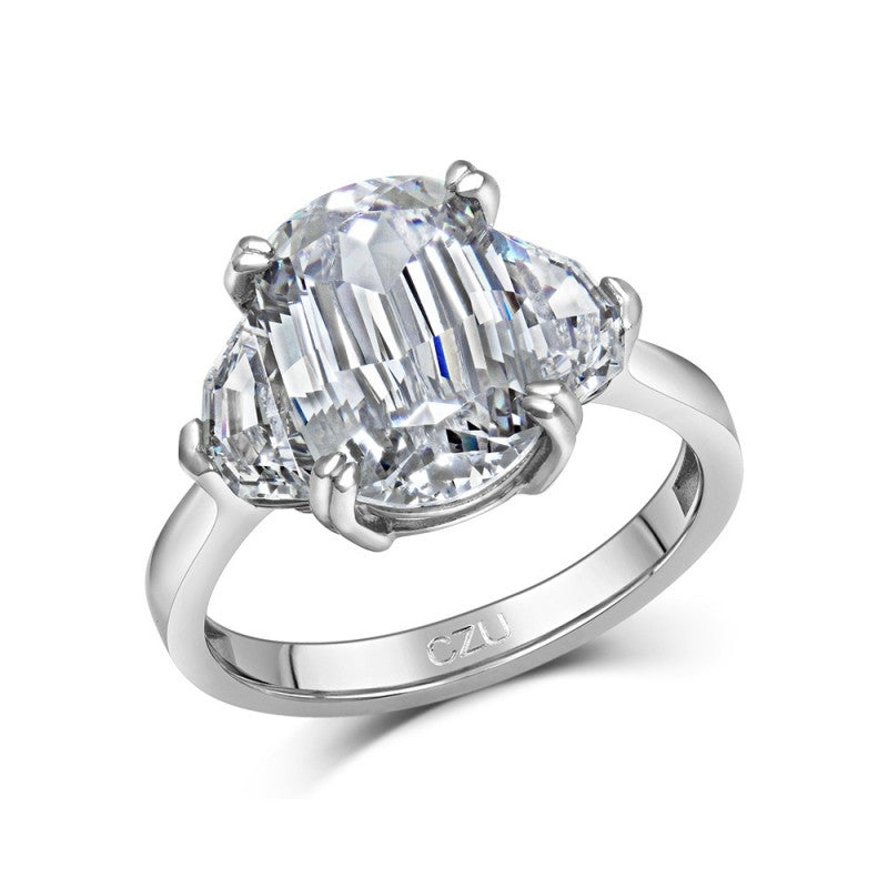 THREE STONE ENGAGEMENT RING