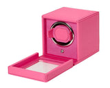 Wolf Design Cub Single Watch Winder with Cover (Tutti Frutti Pink)