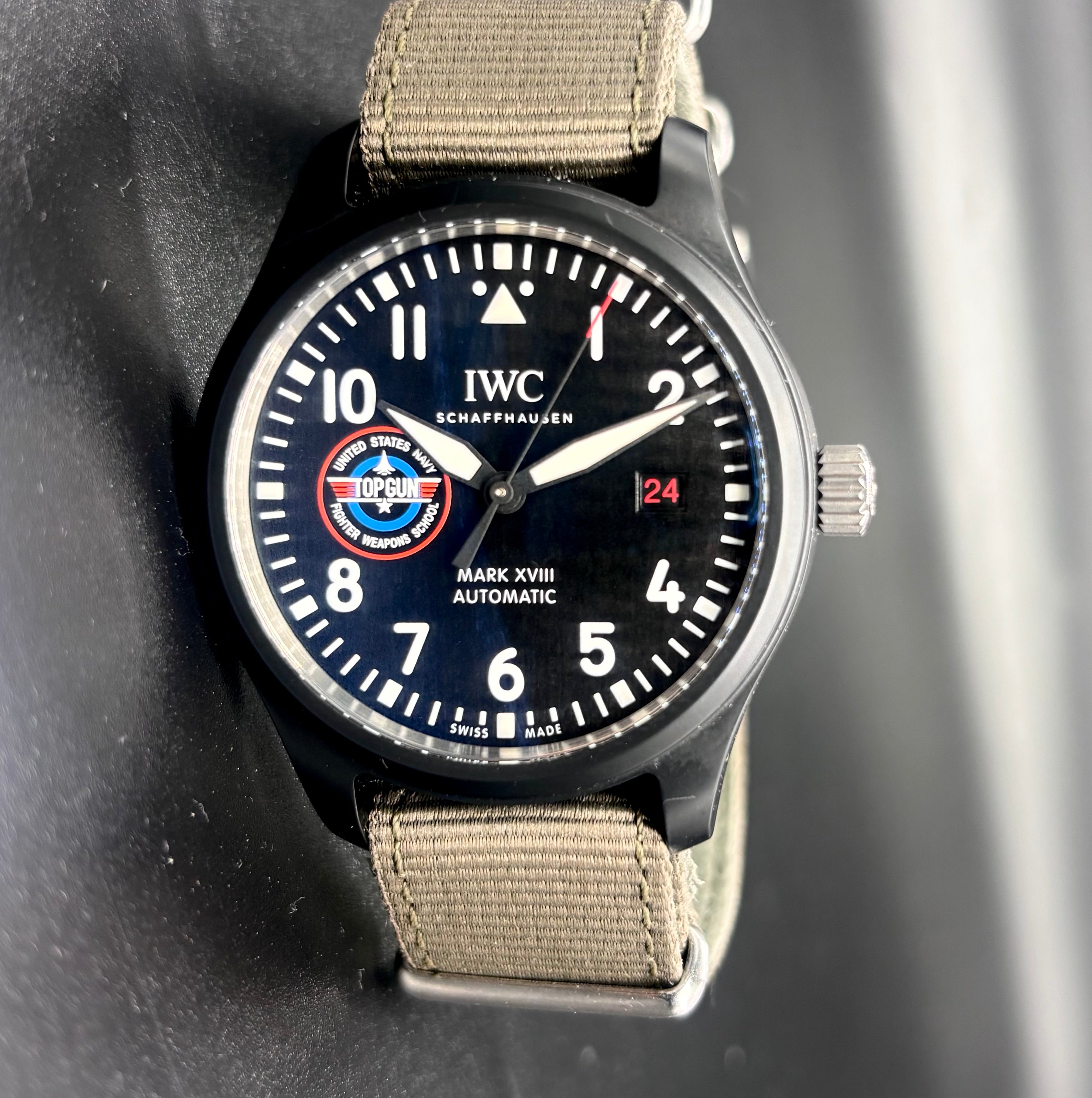 IWC Pilot’s Watch Mark XVIII Top Gun Edition “SFTI”
