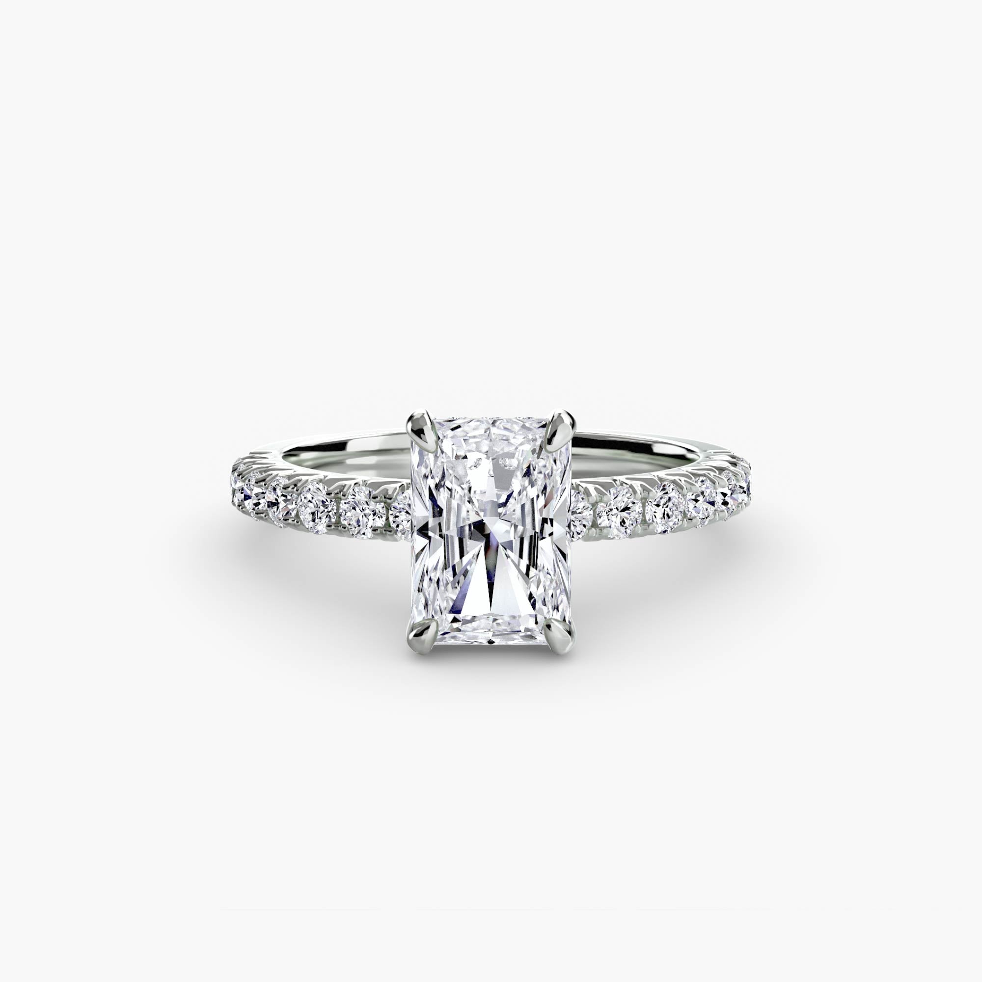 Solitaire with Pavé 6