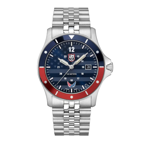 LUMINOX VOLITION AMERICA 'Minuteman', Dress Watch, 42 mm XS.0914