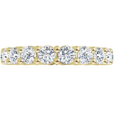 14K Gold Round 2ct Eternity Band