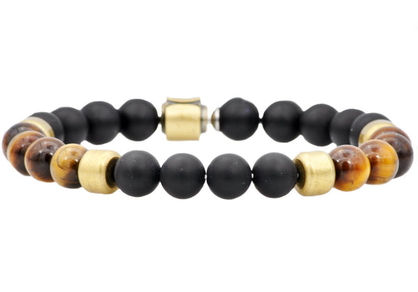 Blackjack Men's Beaded Bracelet BJB189ONT