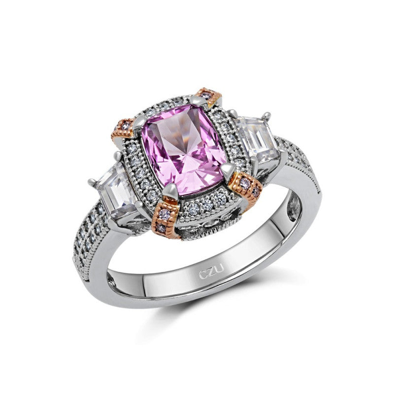 PINK STONE RING